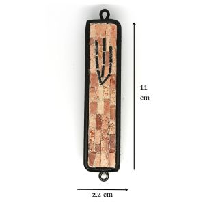 בית מזוזה פסיפס דגם "ורד"