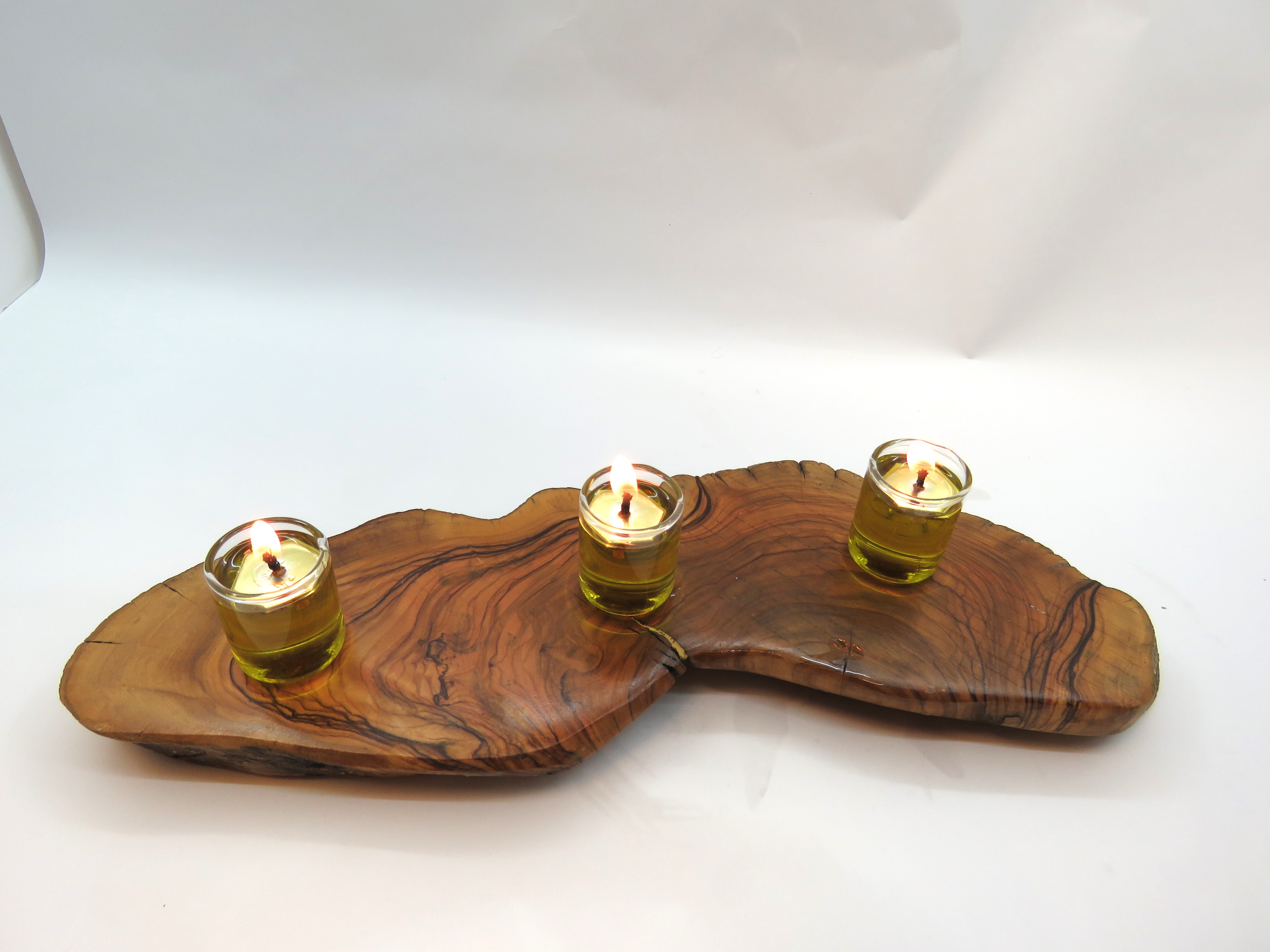 פמוטים מעץ דגם ליאב – תמונה 2