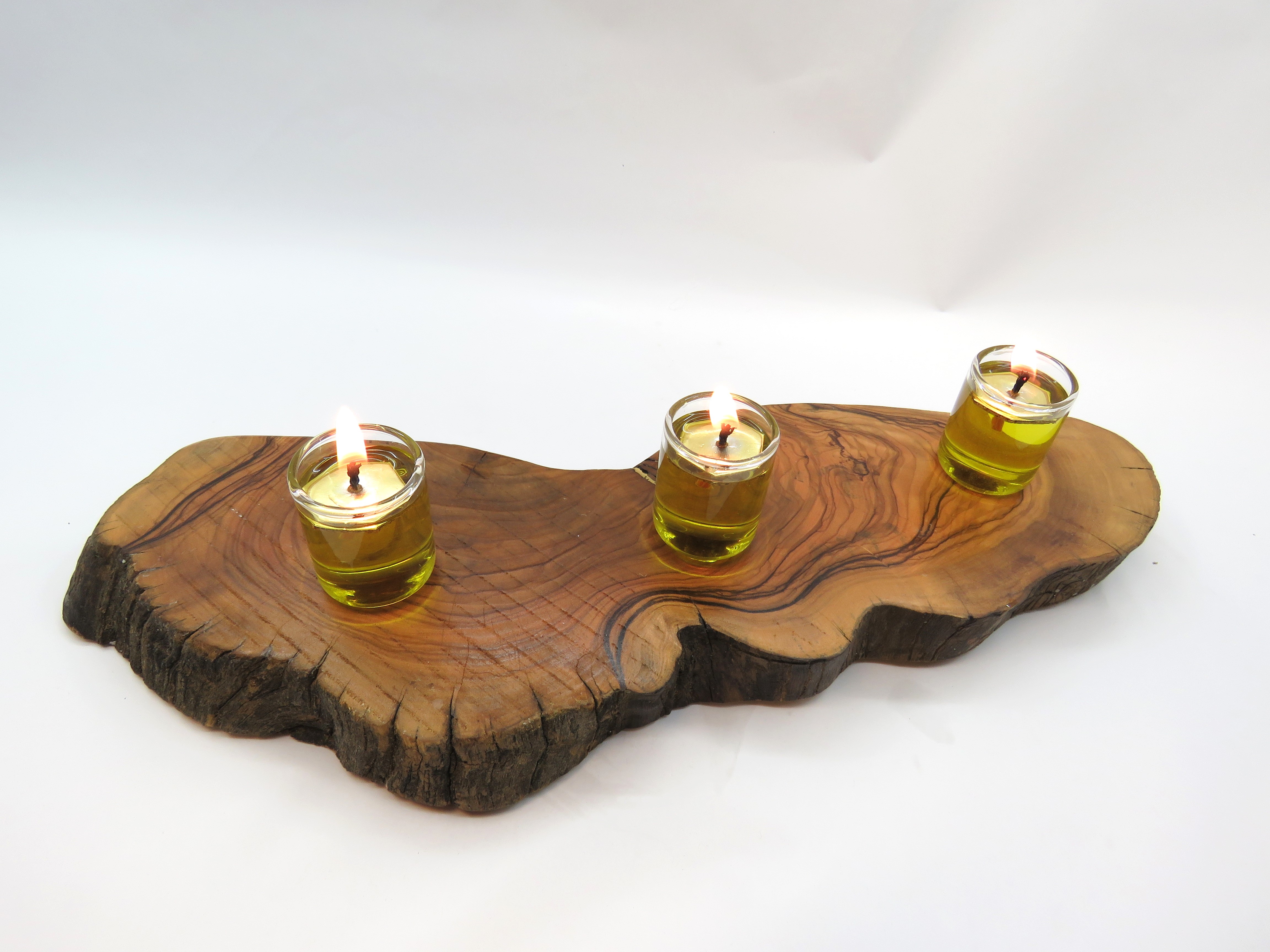 פמוטים מעץ דגם ליאב – תמונה 3