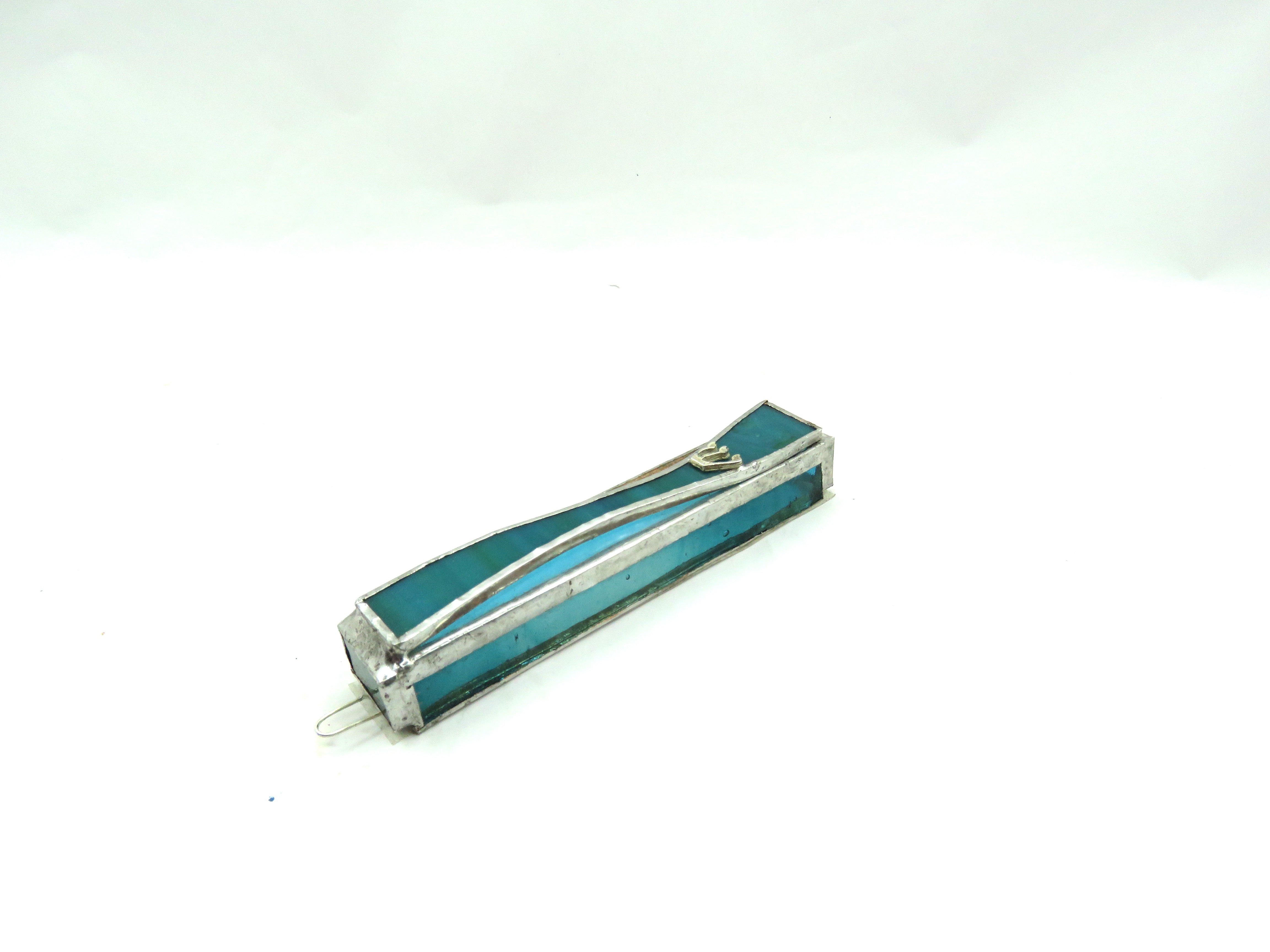 בית מזוזה ויטראז' דגם גל ירוק – תמונה 3