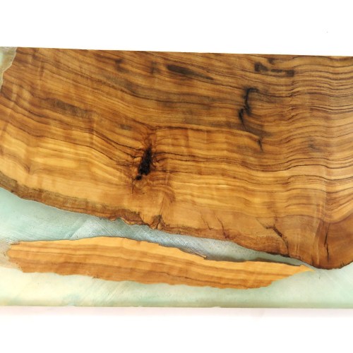 שלט לדלת מעץ ואפוקסי דגם הודיה