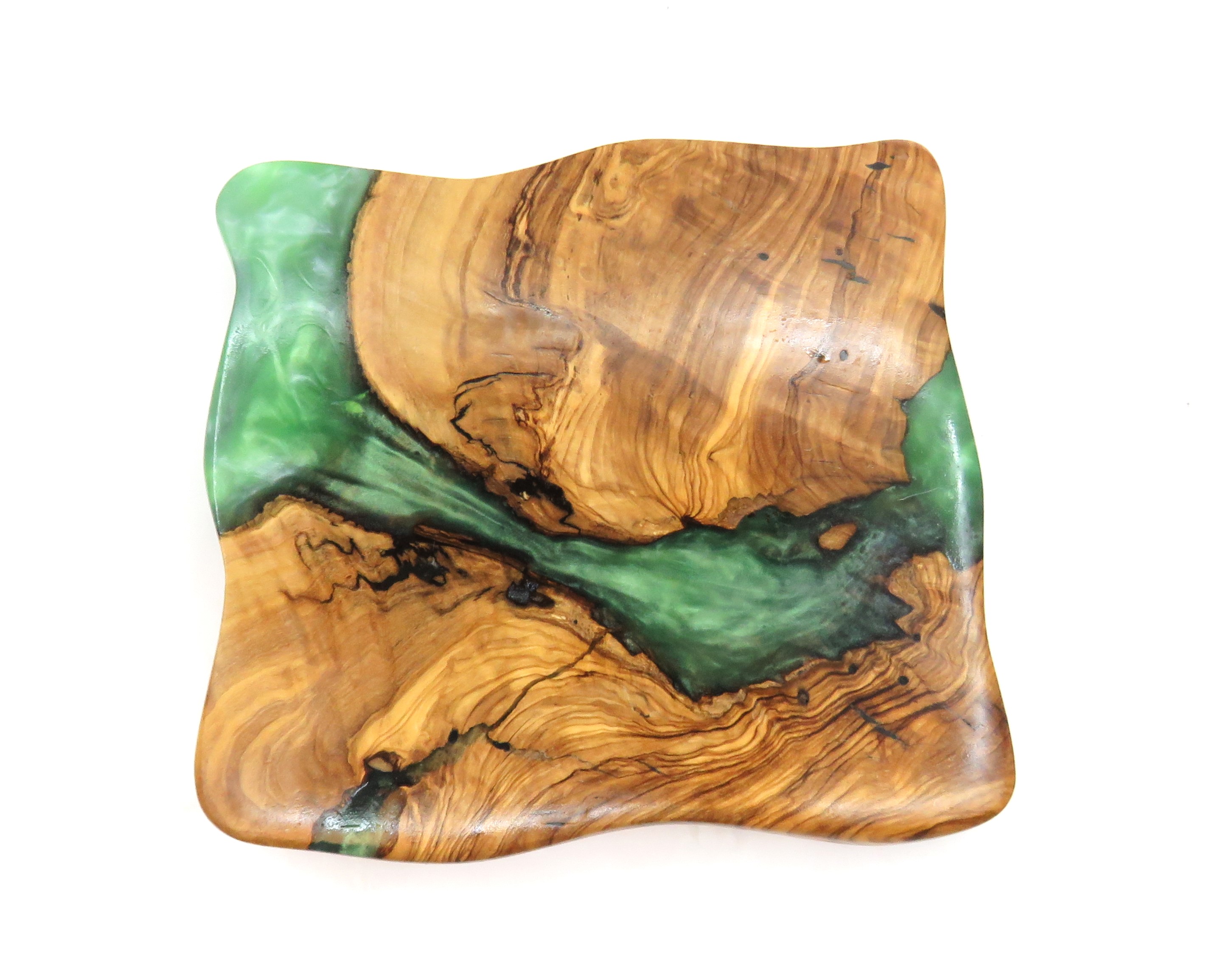 שלט לדלת מעץ ואפוקסי